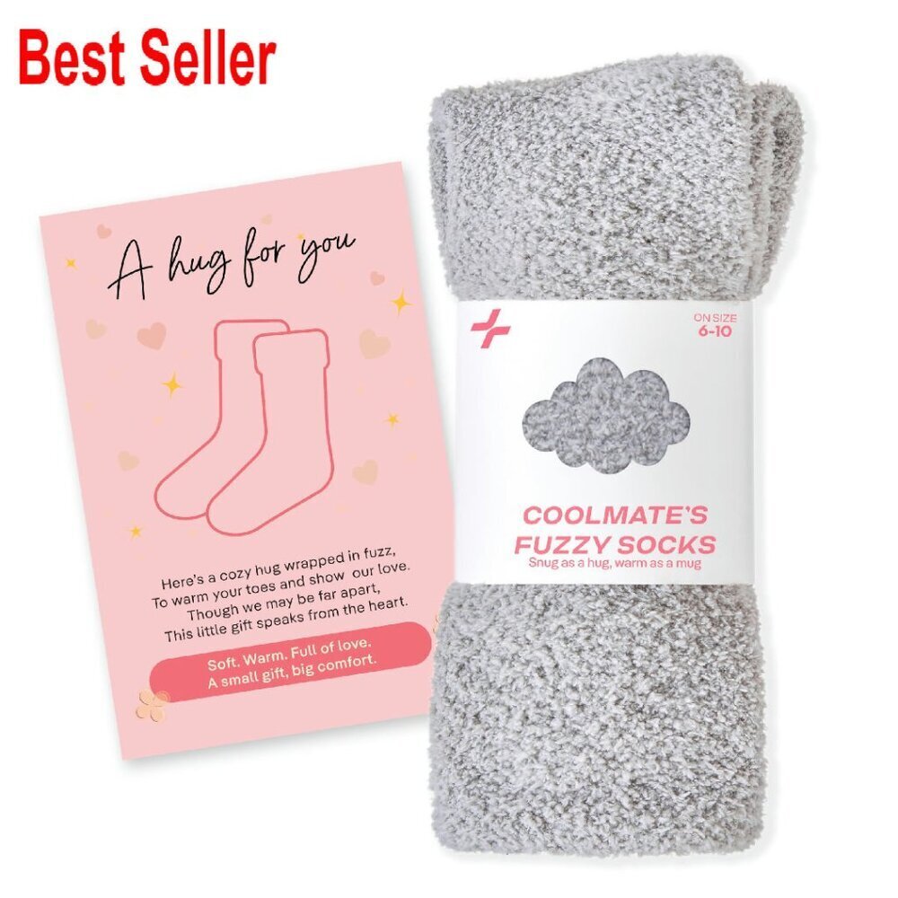 Ultra Soft Fuzzy Slipper Socks Cozy Cloud-Like Comfort Spa Home Lounge